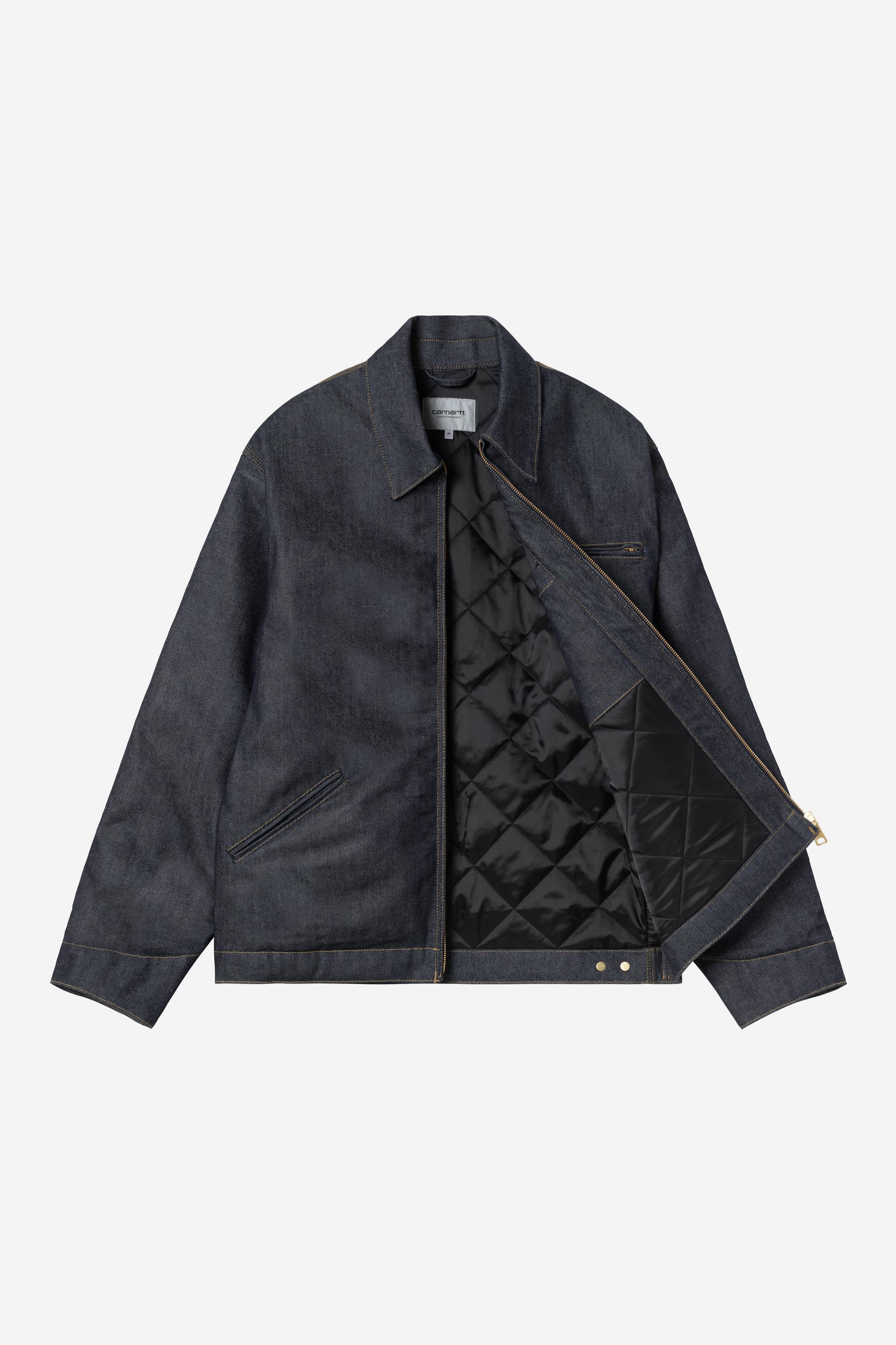 Carhartt Wip OG DETROIT JACKET Blue rigid