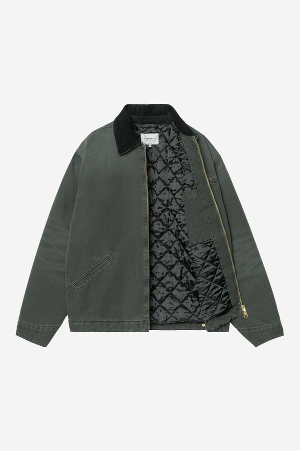 Carhartt Wip OG DETROIT JACKET Raven / Black stone canvas