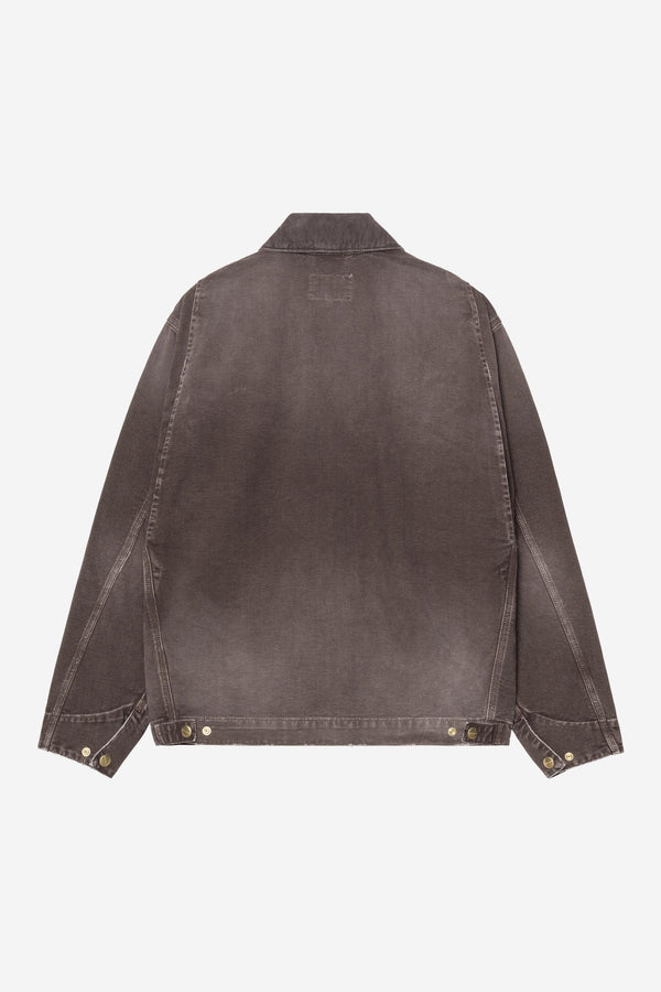 Carhartt Wip OG DETROIT JACKET Tobacco / Tobacco destroy wash