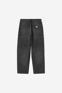 Carhartt Wip OG DOUBLE KNEE PANT Black destroy wash