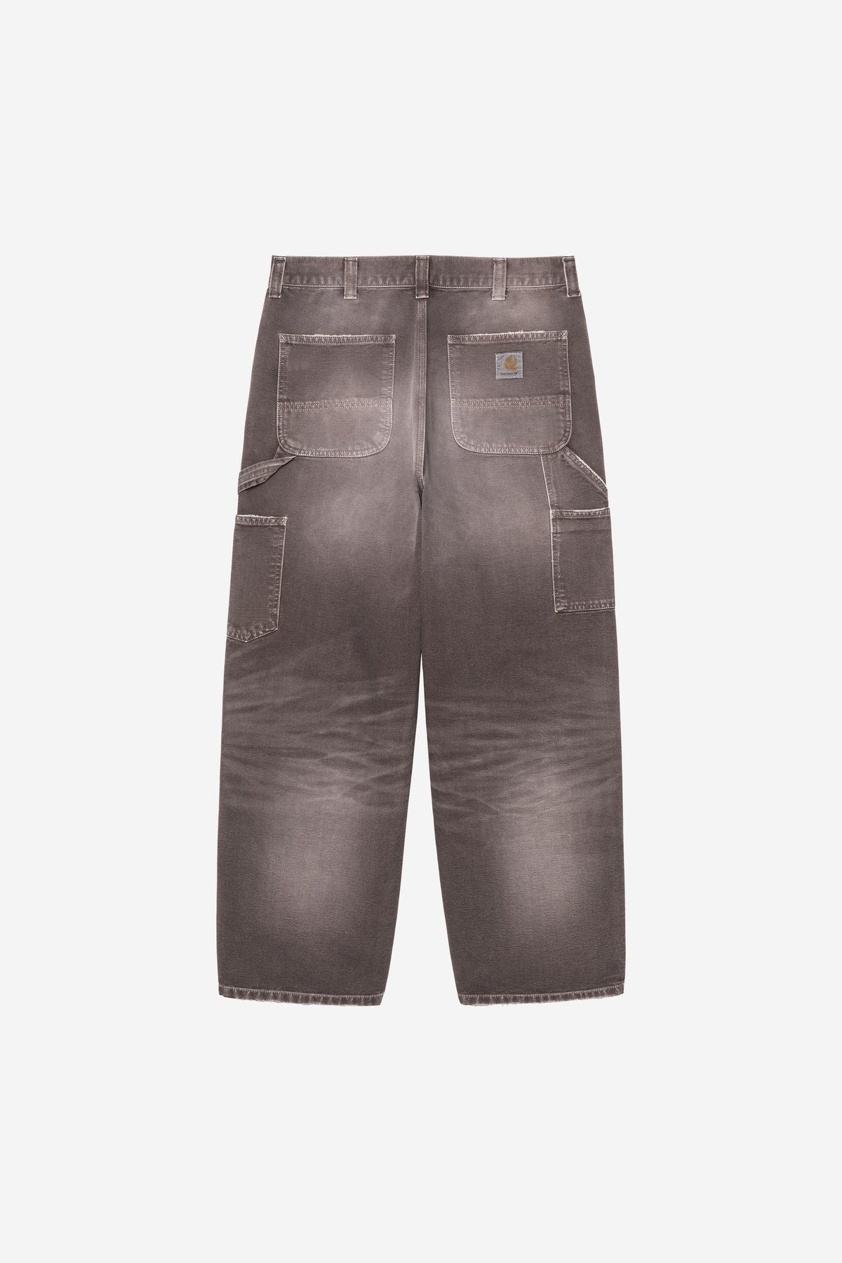 Carhartt Wip OG DOUBLE KNEE PANT Tobacco destroy wash