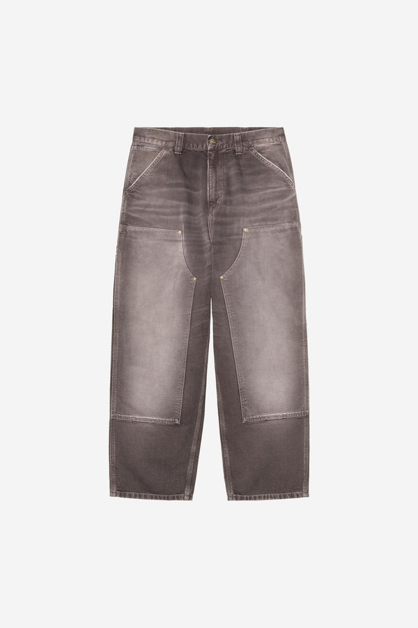 Carhartt Wip OG DOUBLE KNEE PANT Tobacco destroy wash
