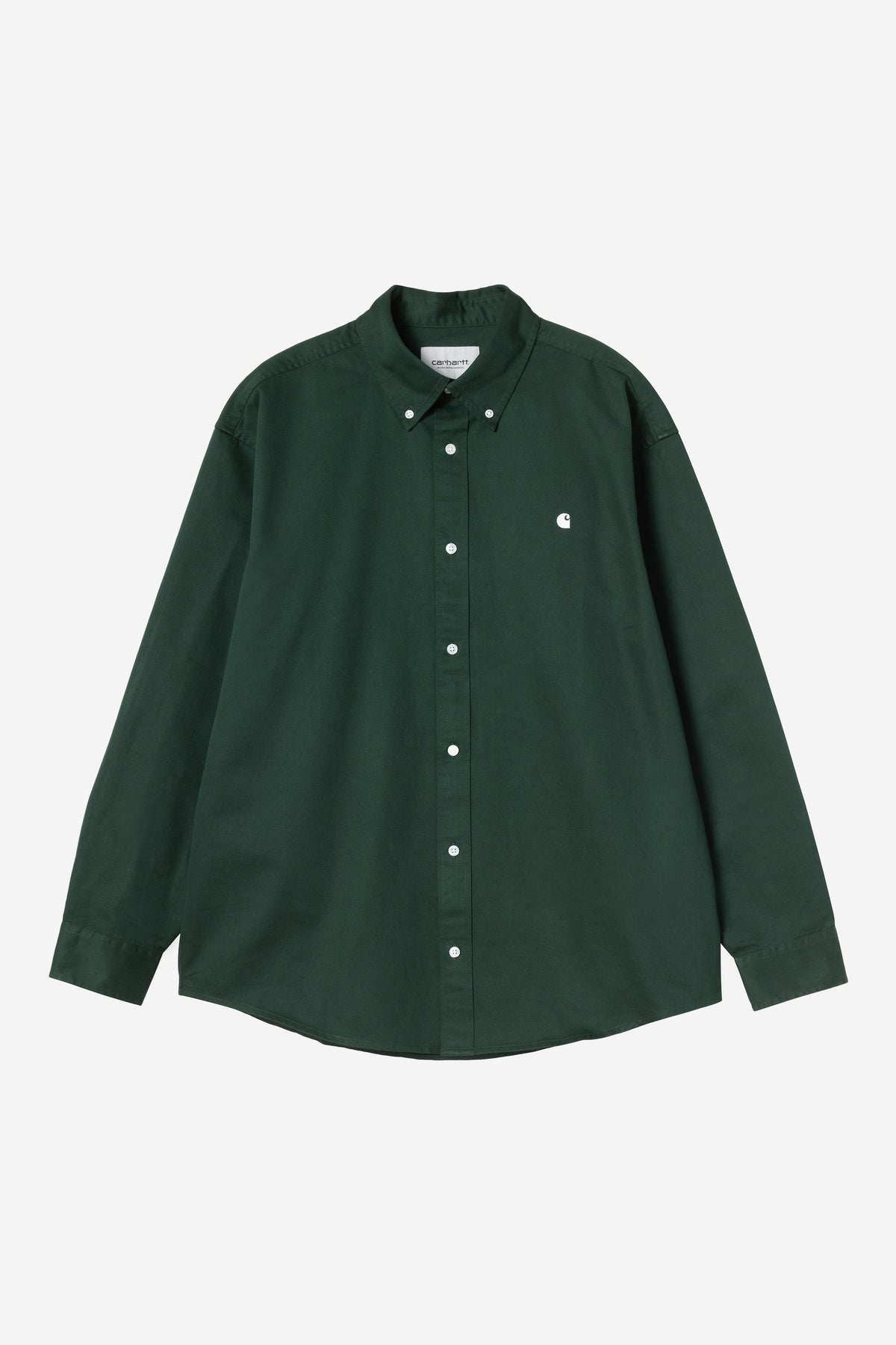 Carhartt Wip OG MADISON L/S SHIRT Dark Scarab