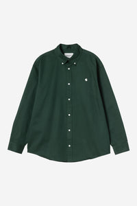 Carhartt Wip OG MADISON L/S SHIRT Dark Scarab