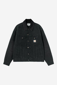 Carhartt Wip OG TRUCKER JACKET Black / Black stone canvas
