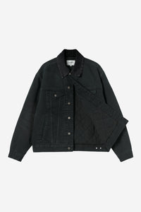 Carhartt Wip OG TRUCKER JACKET Black / Black stone canvas