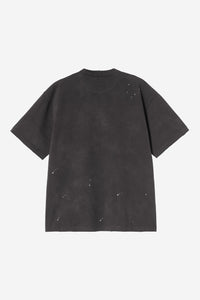 Carhartt Wip PAINTER S/S TEE Black destroy wash splatter