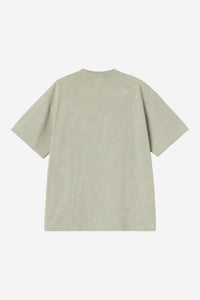 Carhartt Wip PAINTER S/S TEE Shady Green destroy wash splatter