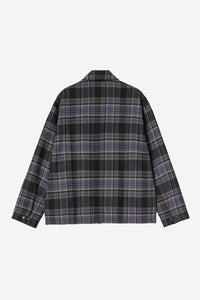 Carhartt Wip PARSON L/S SHIRT Parson Check Shady Purple