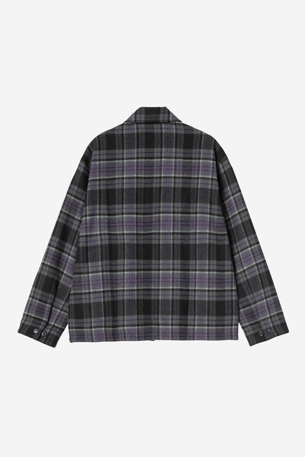 Carhartt Wip PARSON L/S SHIRT Parson Check Shady Purple