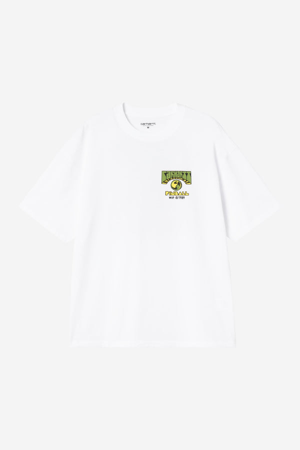 Carhartt Wip PINBALL S/S TEE White — Carhartt Wip