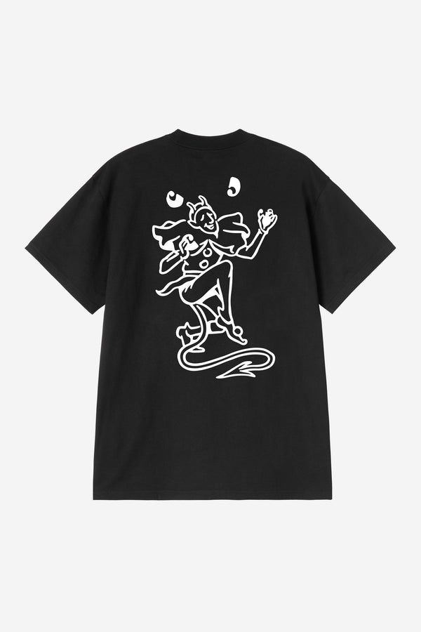 Carhartt Wip PLAYING CARDS S/S TEE Black