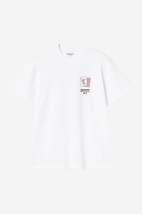 Carhartt Wip PLAYING CARDS S/S TEE White