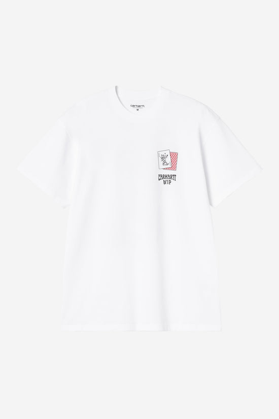 Carhartt Wip PLAYING CARDS S/S TEE White — Carhartt WIP