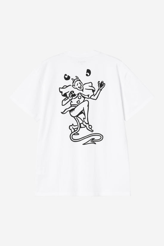 Carhartt Wip PLAYING CARDS S/S TEE White