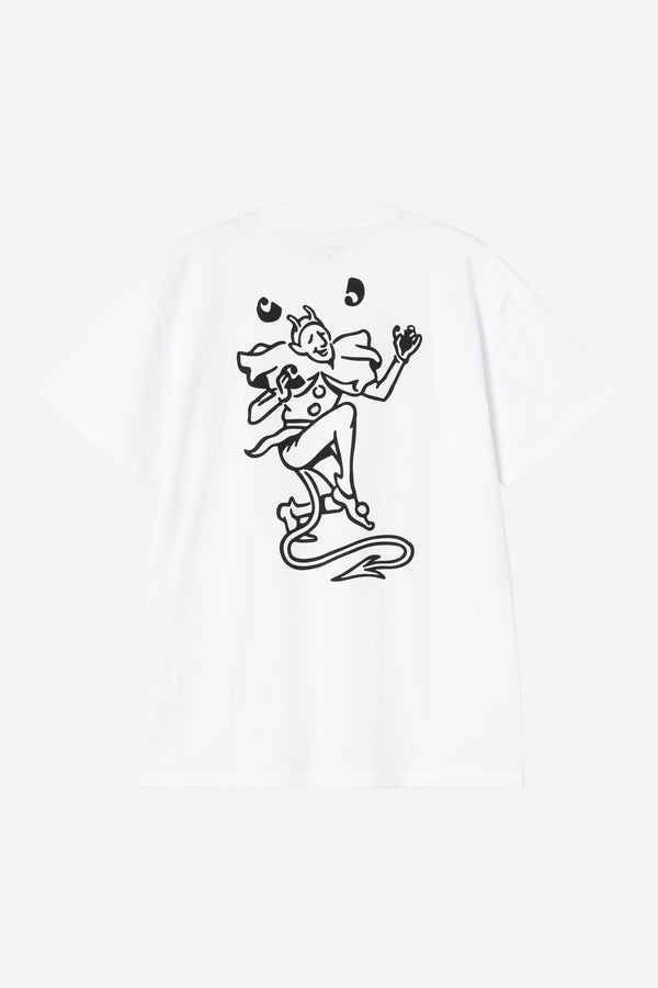 Carhartt Wip PLAYING CARDS S/S TEE White