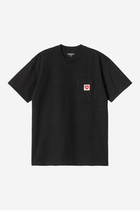 Carhartt Wip POCKET HEART S/S TEE Black