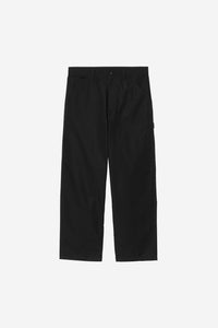 Carhartt Wip POSTAL SINGLE KNEE PANT Black