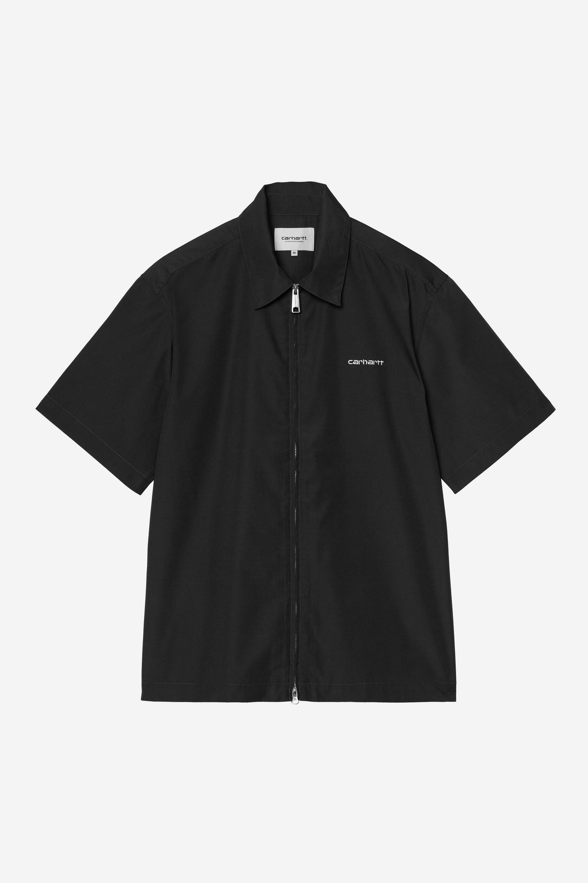 Carhartt Wip POSTAL ZIP S/S SHIRT Black / Wax