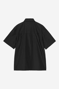Carhartt Wip POSTAL ZIP S/S SHIRT Black / Wax