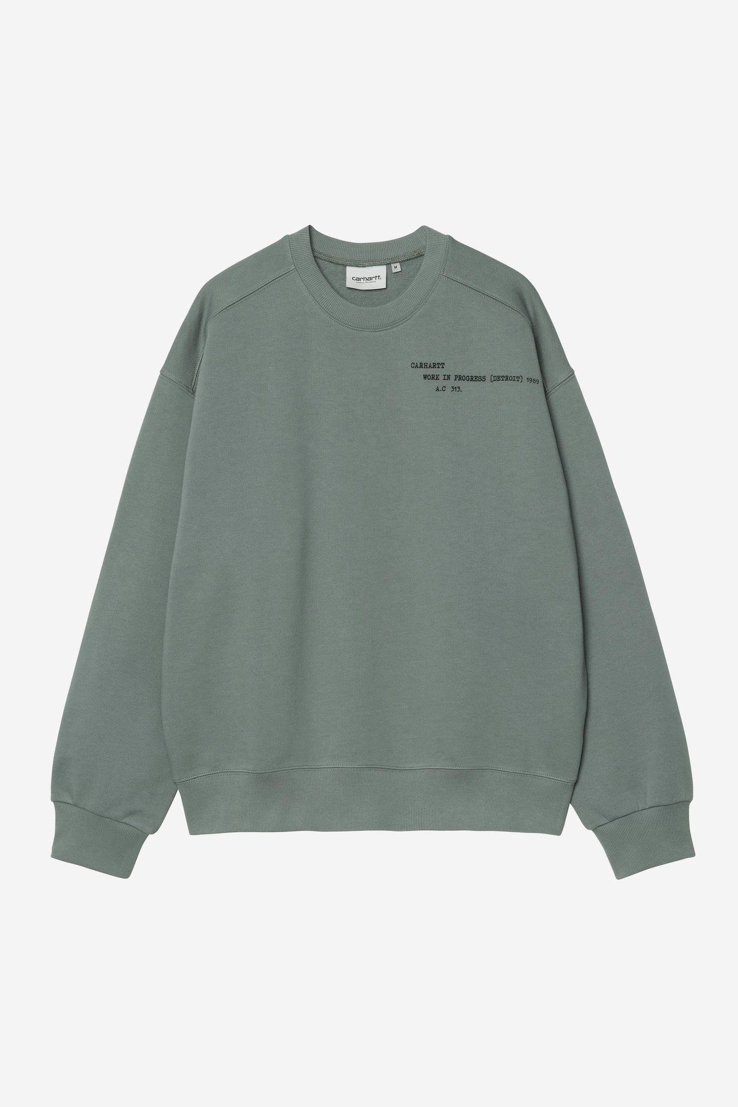 Carhartt Wip PUNCHED SWEAT Velvet Green