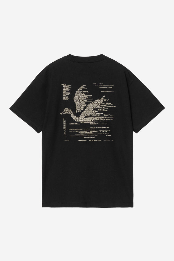 Carhartt Wip PUNCHED S/S TEE Black — Carhartt Wip