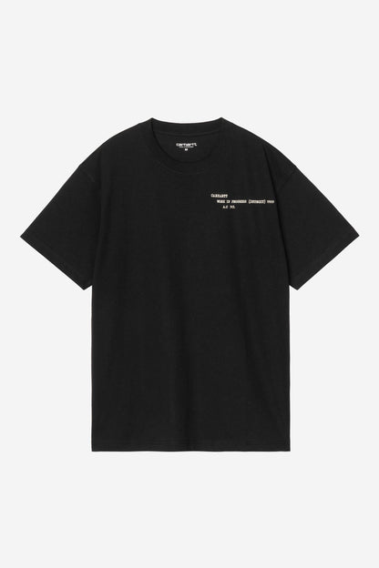 Carhartt Wip PUNCHED S/S TEE Black