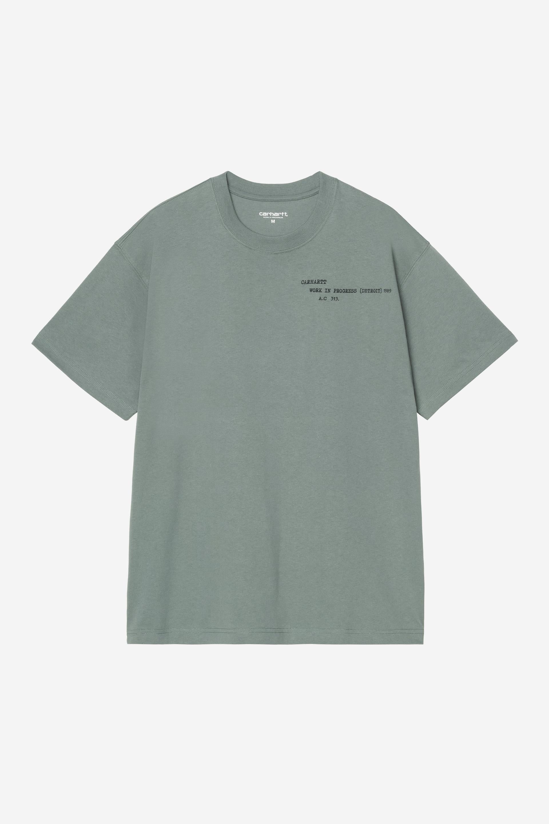 Carhartt Wip PUNCHED S/S TEE Velvet Green