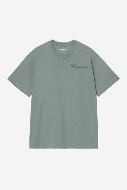 Carhartt Wip PUNCHED S/S TEE Velvet Green