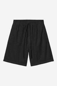 Carhartt Wip RAINER SHORT Black garment dyed