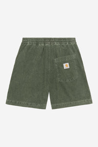 Carhartt Wip REYNOLD SHORT Leaf dusky light wash