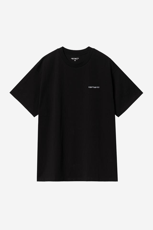 Carhartt Wip SCRIPT EMBROIDERY S/S TEE Black / White