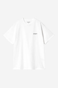 Carhartt Wip SCRIPT EMBROIDERY S/S TEE White / Black