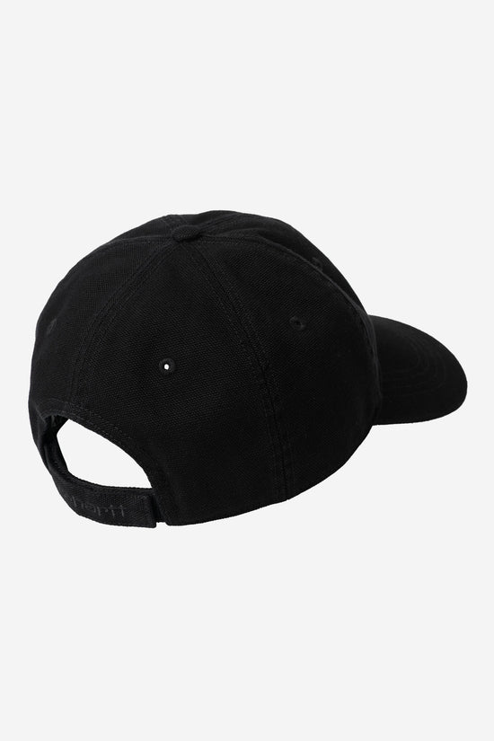 Carhartt Wip SELBY CANVAS CAP Black stone washed