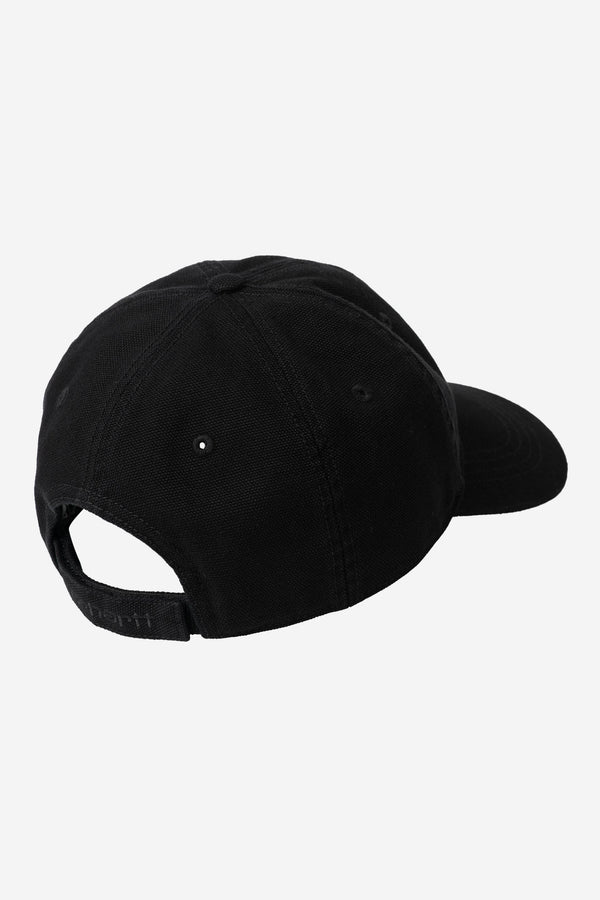 Carhartt Wip SELBY CANVAS CAP Black stone washed