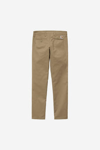Carhartt Wip SID PANT Leather rinsed