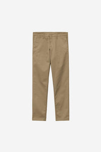 Carhartt Wip SID PANT Leather rinsed