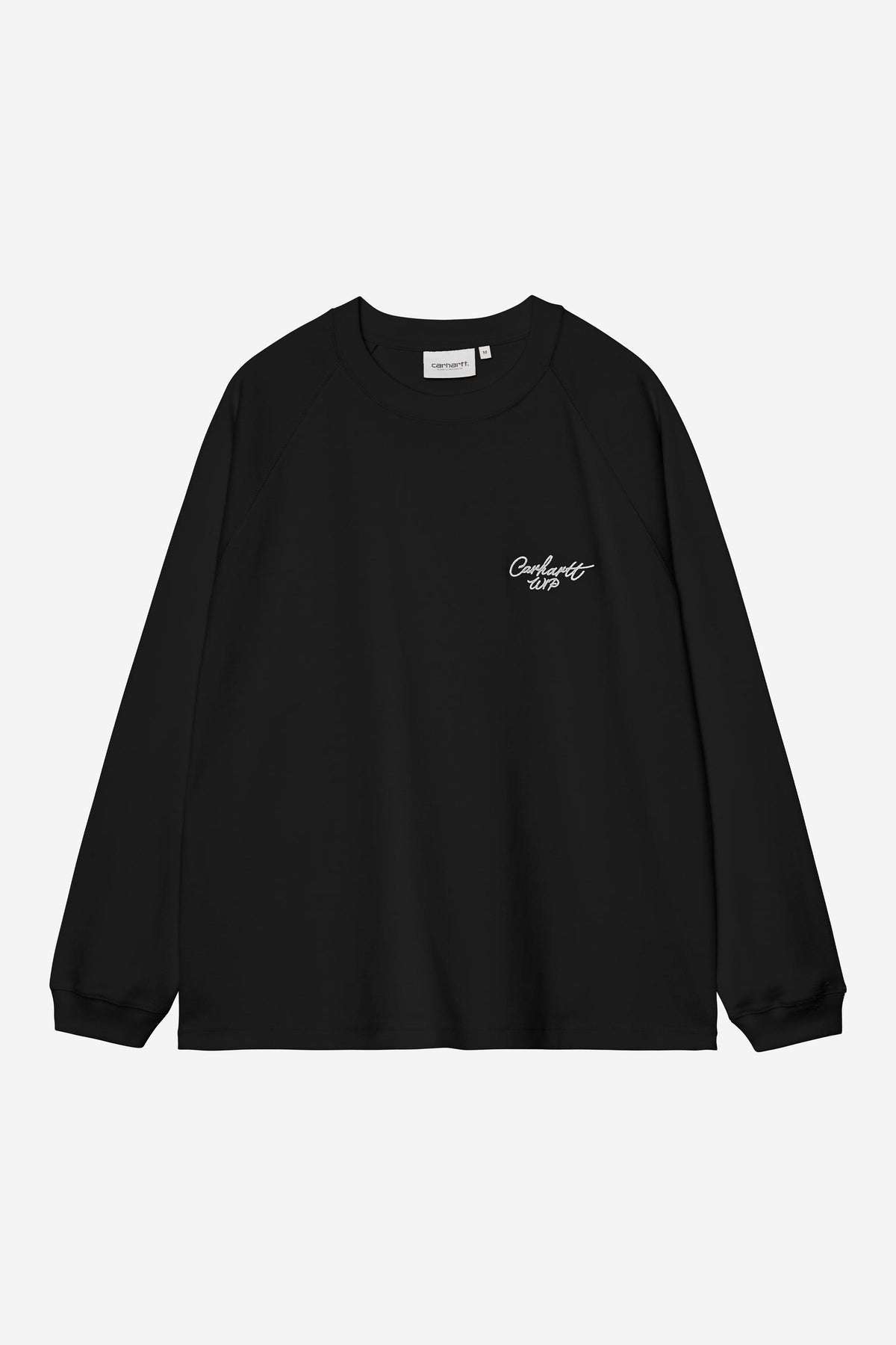Carhartt Wip SIGNATURE RIB L/S TEE Black / White