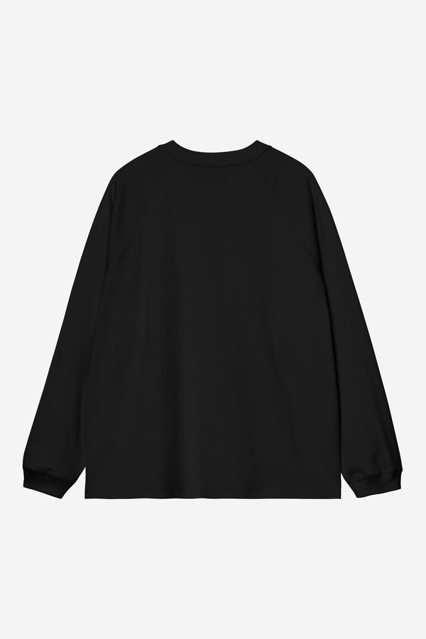 Carhartt Wip SIGNATURE RIB L/S TEE Black / White