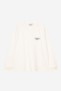 Carhartt Wip SIGNATURE RIB L/S TEE Wax / Black