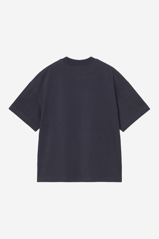 Carhartt Wip SIGNATURE SCRIPT S/S TEE Dark Navy / WIP Dusty H