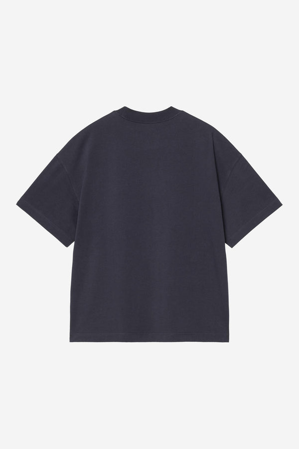 Carhartt Wip SIGNATURE SCRIPT S/S TEE Dark Navy / WIP Dusty H