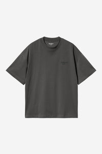Carhartt Wip SIGNATURE SCRIPT S/S TEE Graphite / Dark Scarab