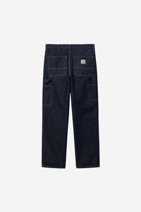 Carhartt Wip SINGLE KNEE PANT Blue rinsed