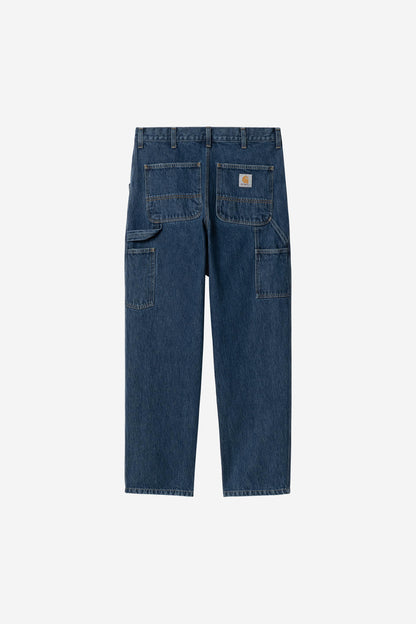 Carhartt Wip SINGLE KNEE PANT Blue stone washed