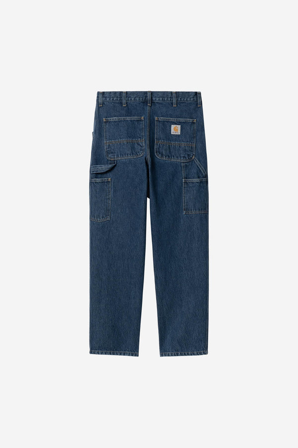Carhartt Wip SINGLE KNEE PANT Blue stone washed — Carhartt Wip