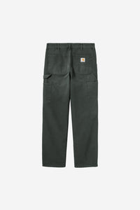 Carhartt Wip SINGLE KNEE PANT Raven stone canvas