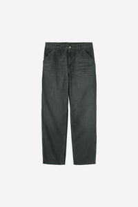 Carhartt Wip SINGLE KNEE PANT Raven stone canvas