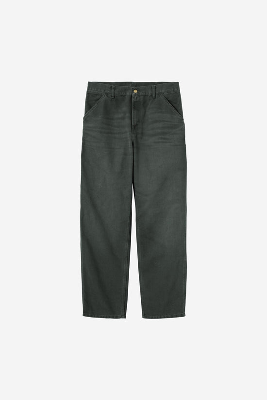Carhartt Wip SINGLE KNEE PANT Raven stone canvas