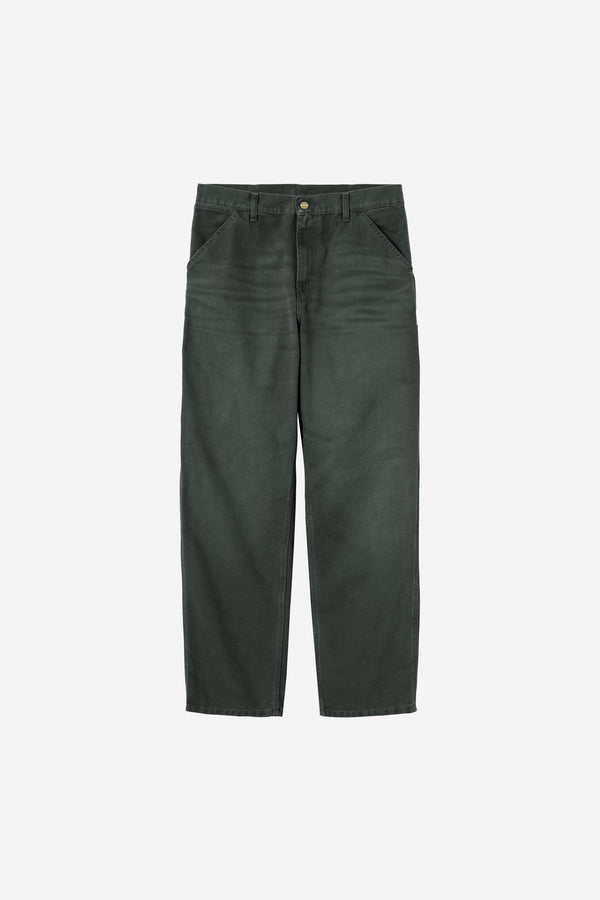 Carhartt Wip SINGLE KNEE PANT Raven stone canvas